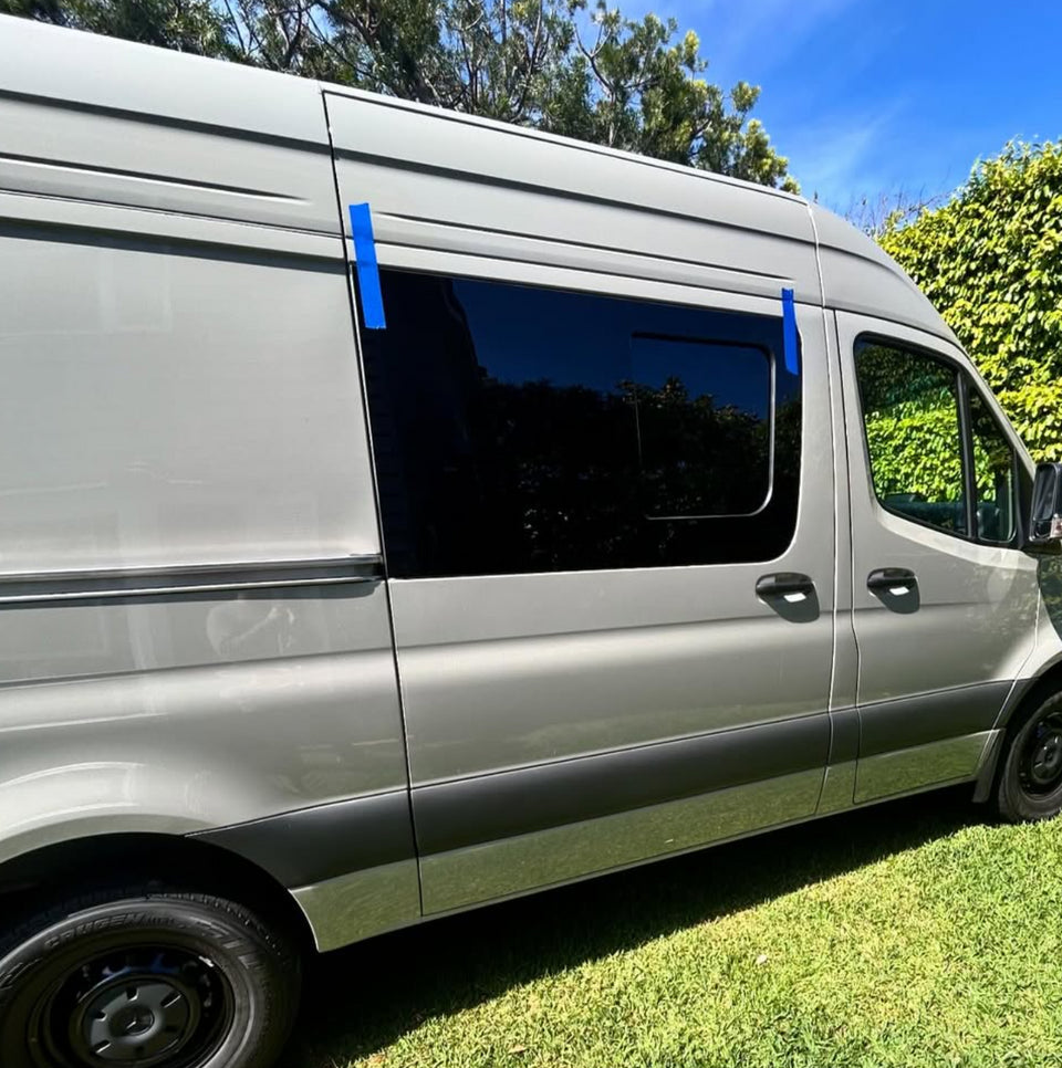 VWD SR101-SE Mercedes Sprinter Passenger Side Sliding Window with Fly Screen (2007+)