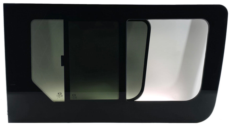 VWD SR101-SE Mercedes Sprinter Passenger Side Sliding Window with Fly Screen (2007+)