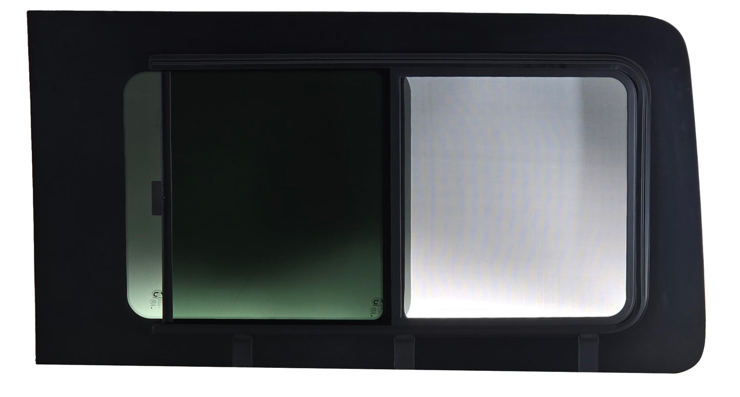VWD TL201-SE SE-Series Sliding Van Window — Driver-Side Forward, Ford Transit (High / Medium Roof)