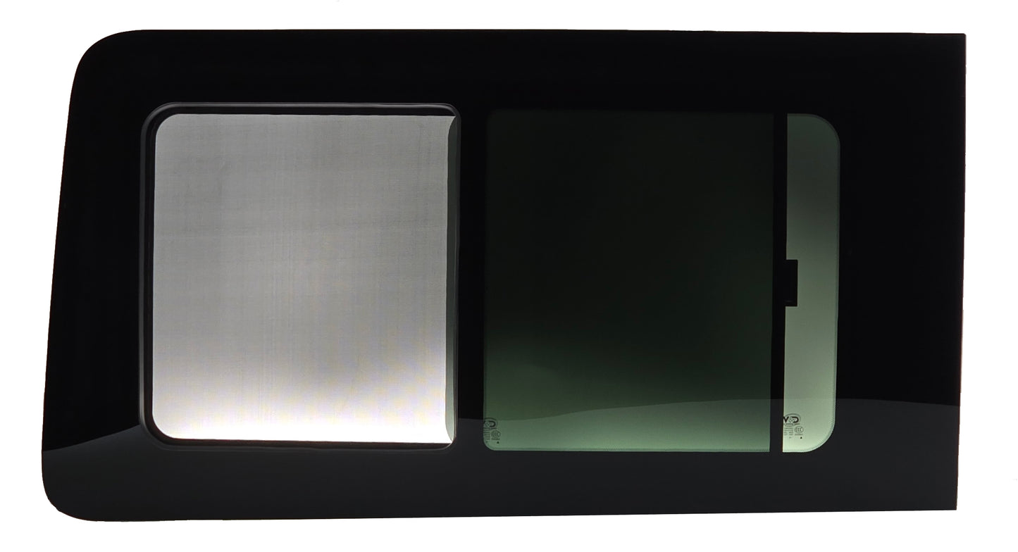 VWD TL201-SE SE-Series Sliding Van Window — Driver-Side Forward, Ford Transit (High / Medium Roof)