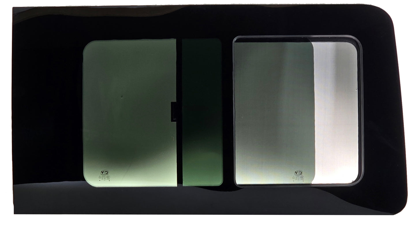 VWD TR201-SE SE-Series Sliding Van Window — Passenger-Side Sliding Door, Ford Transit (High / Medium Roof)