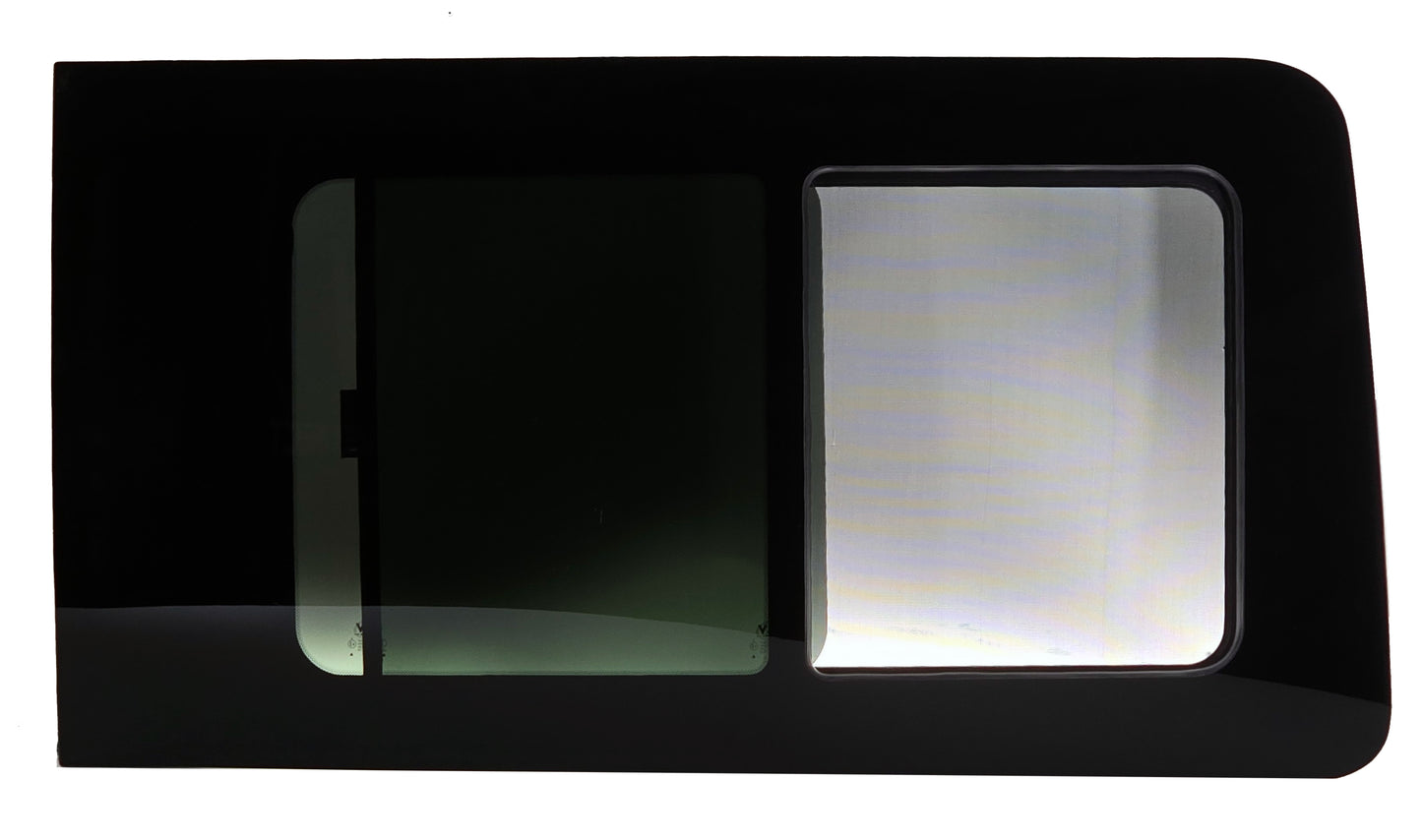 VWD TR201-SE SE-Series Sliding Van Window — Passenger-Side Sliding Door, Ford Transit (High / Medium Roof)