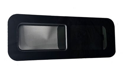 VWD BUNK4015R SE-Series Half-Slider Bunk Window — Passenger Side, 40″ × 15″ With Built-in Bug Screen