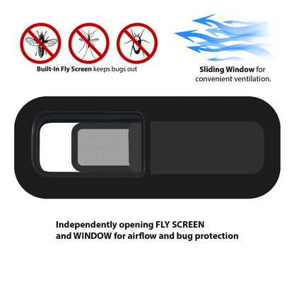UNIVERSAL DRIVER SIDE SLIDING BUNK WINDOW 25.5″ x 9.8″ WITH FLY SCREEN
