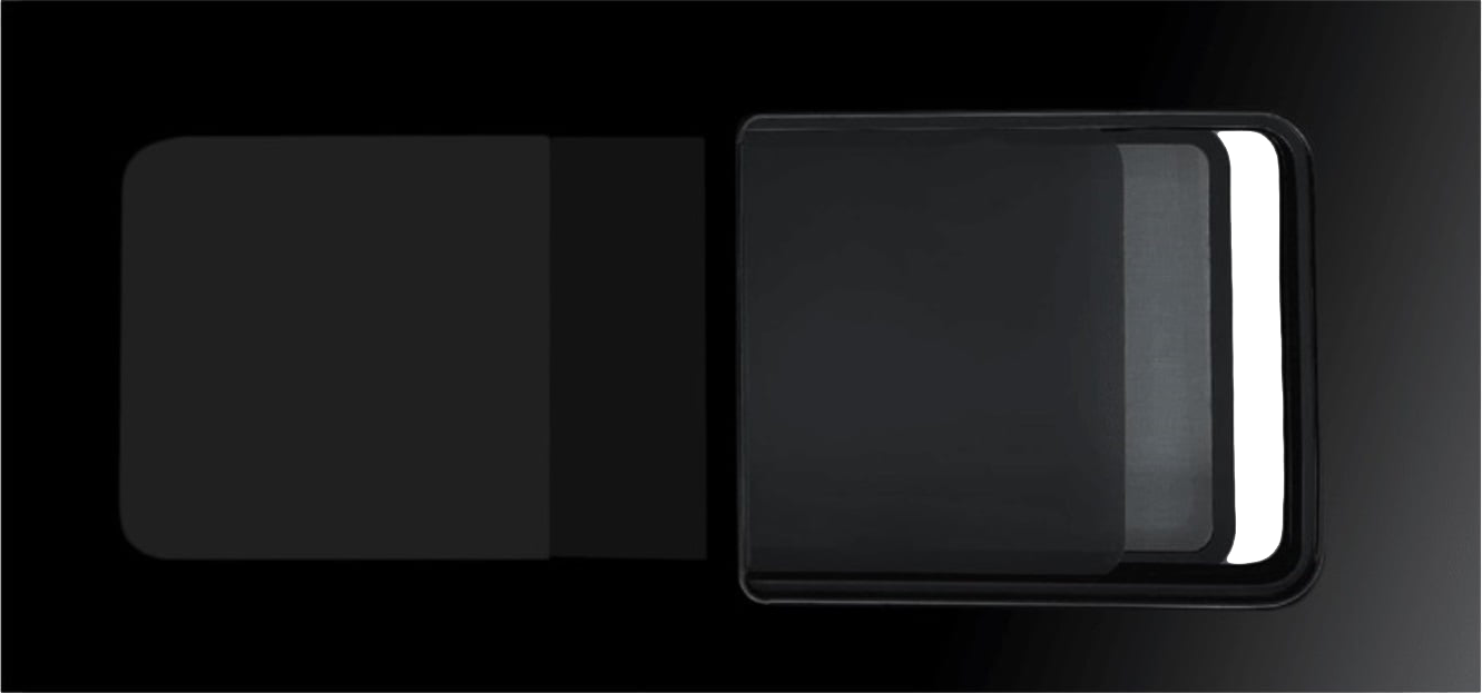RAM ProMaster Passenger Side SLIDING Front Window with FLY SCREEN  for 2014- 2025 Models