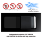 RAM ProMaster Passenger Side SLIDING Front Window with FLY SCREEN  for 2014- 2025 Models