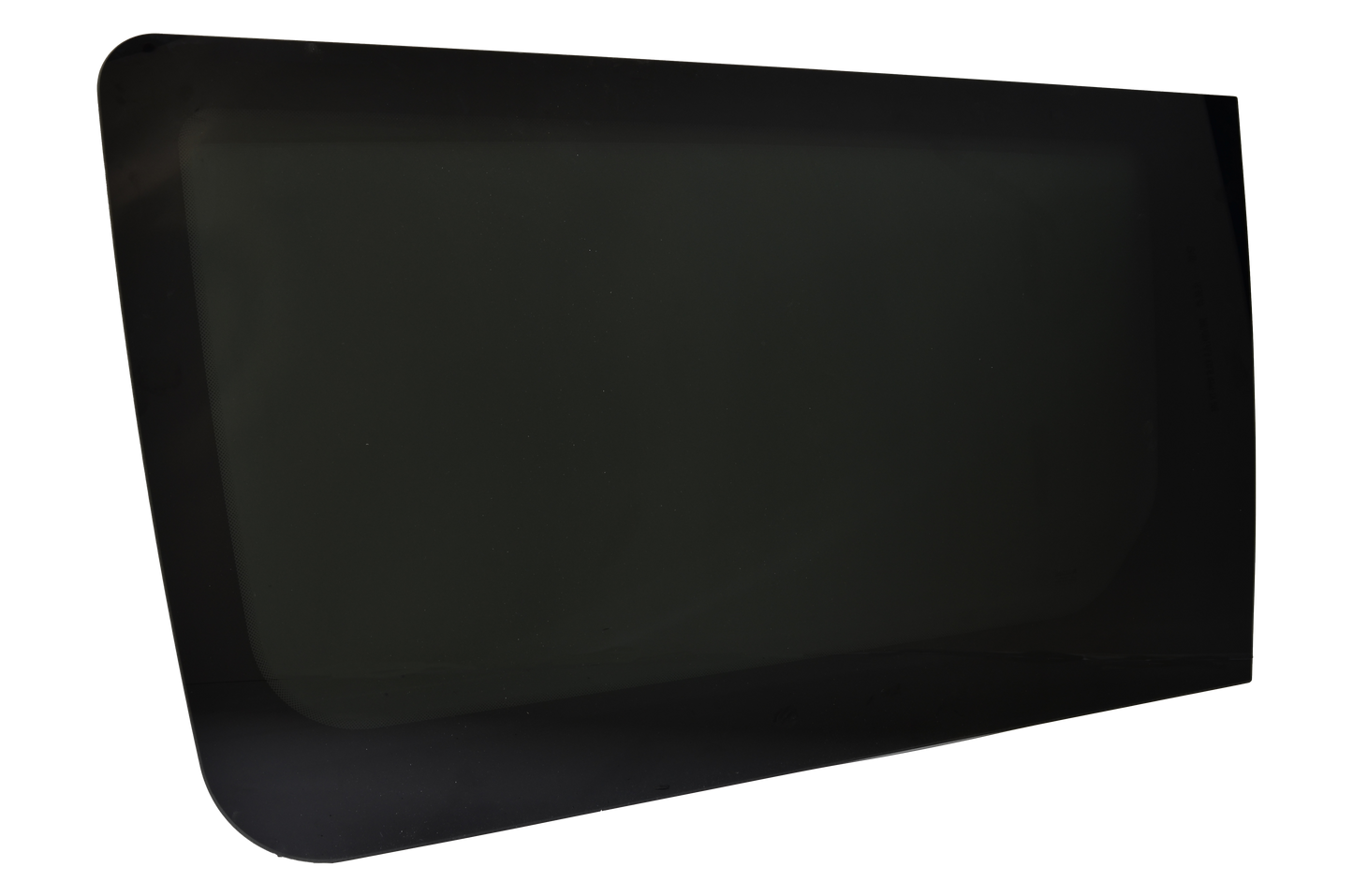 Mercedes Sprinter Cargo Van Driver Side First Fixed Window Glass - Privacy Tinted