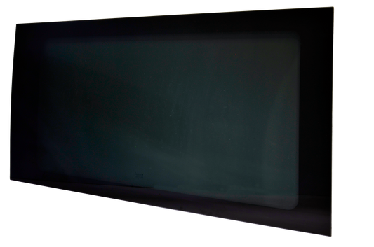 Mercedes Sprinter Cargo Van Passenger Side Middle Fixed Window Glass - Privacy Tinted