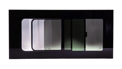 VWD RR301-SE SE-Series Sliding Van Window — Passenger-Side Sliding Door (Front-Opening) or Driver-Side Forward (Rear-Opening)