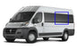 VWD RL302-F Solid Fixed Glass Window — Driver-Side Middle Position, RAM ProMaster 159"-159"EXT WB
