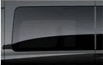 VWD TL201-F Solid Fixed Glass Window — Driver-Side Forward, Ford Transit