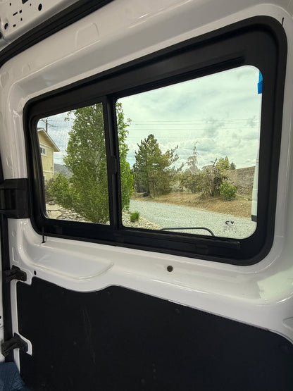 VWD TR201-SE SE-Series Sliding Van Window — Passenger-Side Sliding Door, Ford Transit (High / Medium Roof)