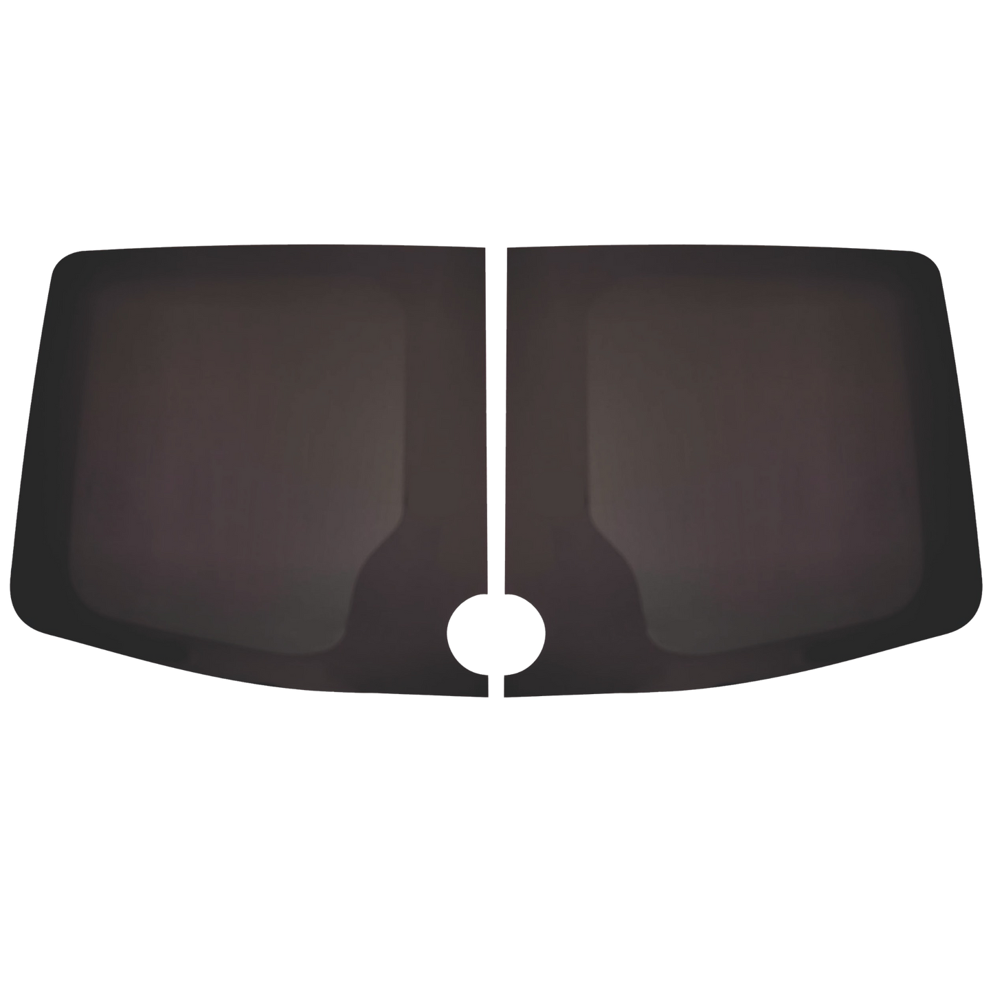 Mercedes Sprinter Cargo Van Rear Cargo Doors Fixed Windows (for both sides) Glass for 2007-2018 Models - Privacy Tinted