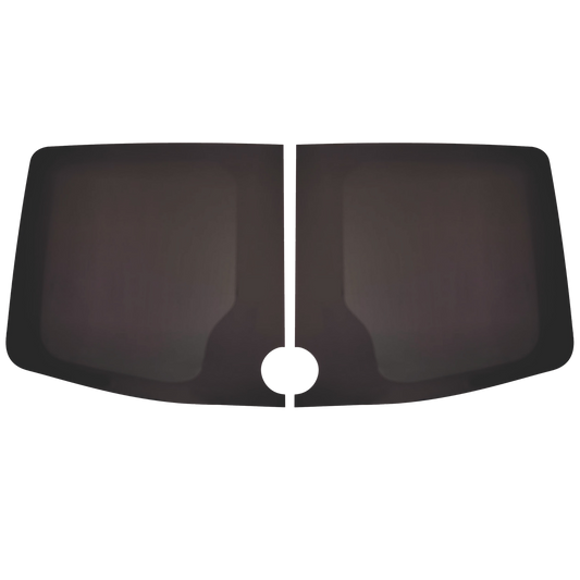 Mercedes Sprinter Cargo Van Rear Cargo Doors Fixed Windows (for both sides) Glass for 2007-2018 Models - Privacy Tinted