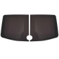 Mercedes Sprinter Cargo Van Rear Cargo Doors Fixed Windows (for both sides) Glass for 2007-2018 Models - Privacy Tinted