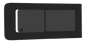 Mercedes Metris Driver Side Sliding Windows for 2015-2025 Models - Privacy Tinted