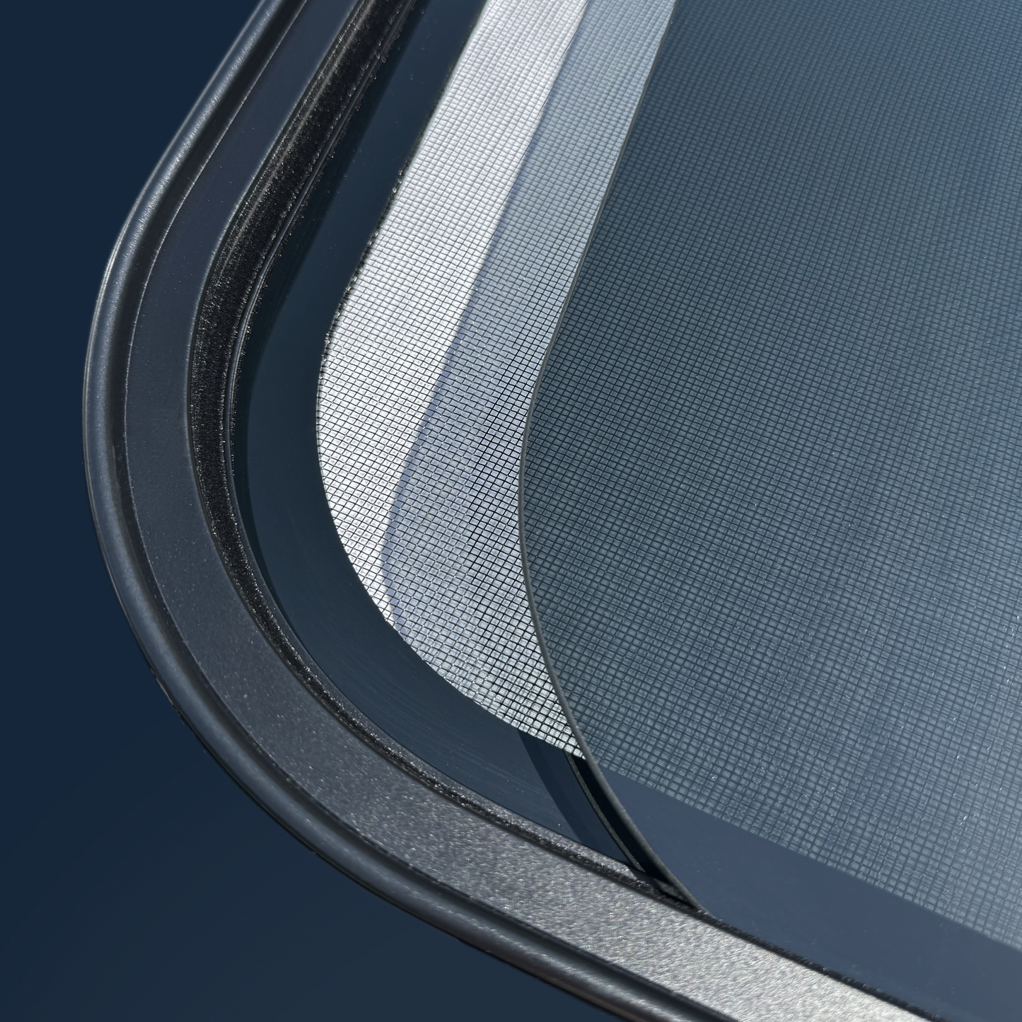 Mercedes Sprinter Driver Side Middle Sliding Window With Fly Screen