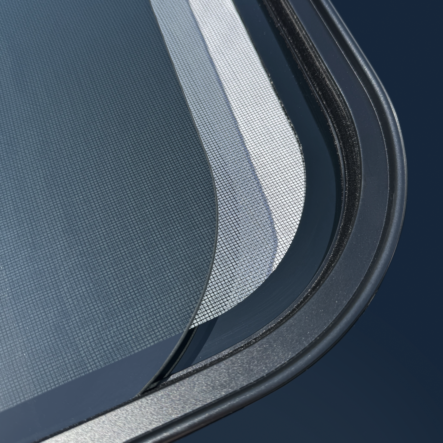 Mercedes Sprinter Passenger Side Middle Sliding Window With Fly Screen