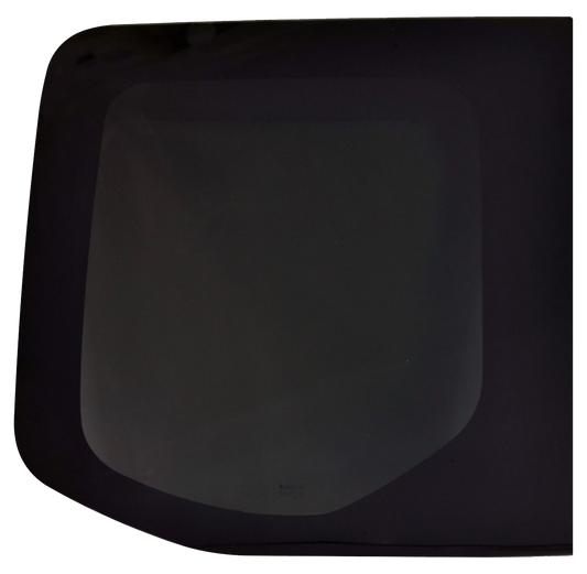 Mercedes Sprinter Cargo Van Driver Side Rear Cargo Door Fixed Window Glass for 2019-2025 Models - Privacy Tinted